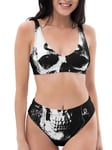Occult Grunge Skull Bikini