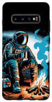 Galaxy S10+ Astronaut Stranded in a Distant Planet Calming Funny Trippy Case