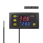 Termisk mätning, KT3003 W3230 Mini Temperaturregulator, Värme-Kylning Termostat -55~120C - W3230 12V DC