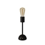 Creative Cables Uppladdningsbar Bärbar Lampa Med Gyllene Edison-lampa Cabless02