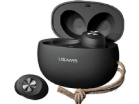 Usams USAMS earphones Bluetooth 5.0 earphones TWS ES series wireless black/black BHUES02