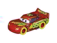 Carrera 20064220 Go!!! Bil Lynet Mcqueen - Glow Racer