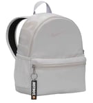 Nike Unisex Kid's Y Nk Brsla JDI Mini Bkpk Backpack, Vast Grey/Vast Grey/Iridescent, 11 L
