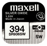 Maxell SR936SW silveroxidbatteri 394