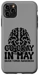 Coque pour iPhone 11 Pro Max « Go Gray in May Shirt » - Sensibilisation unique au cancer du cerveau et aux tumeurs