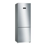 Bosch - Réfrigérateur combiné pose-libre KGN49XLEA SER4 - 2 portes - 438 l - H203XL70XP67 cm - inox