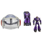 Buzz Lightyear Disney Space Ranger Training Visor Costume Toy & Disney Zurg Space Robot (13.75 Inch), Villain Action Figure from the Film, 4 Years and up