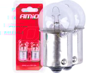 Amio Halogenlampor R5w Ba15s 12V 2St Blister Amio-03349