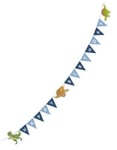 Happy Birthday Banner 1,8 Meter - Happy Dinosaur