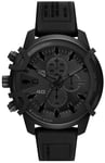 Diesel DZ4556 Griffed Sort/Gummi Ø48 mm