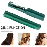 2In1 Wireless Professional Hair Straightener Curler Comb Fast Heating Negatofr