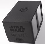 Black Double Deck Pod Deck Boks Star Wars Unlimited TCG - Kortspill fra Outland