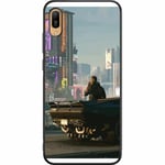 Huawei Y6 (2019) Soft Case (svart) Cyberpunk 2077