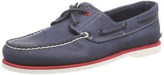 Timberland Classic 2 Eye, Men's Boat Shoes, Navy Full Grain, 9.5 UK (44 EU)