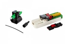 Metz Connect Opdat Fast - Patch-Kabel (Hane) (Hane) - Fiberoptisk - Gul, Röd, Grön, Brun, Rosa