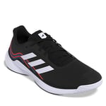 adidas Homme Novaflight Volleyball Shoes Sneakers, Core Black/FTWR White/Solar Red, 38 2/3 EU