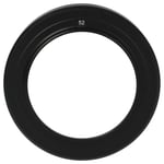 vhbw Pare-soleil compatible avec Nikon Nikkor Z 28mm f/2.8 SE, Nikkor Z 40mm f/2 S Objectif 52mm - Cache noir-mat, aluminium, rond