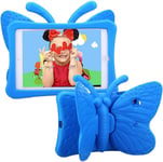 Ipad Mini Case for Kids, Cute Butterfly Wing Double as Stand Light Weight Kid-Pr