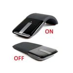 Souris Arc pour PC ASUS Chromebook Sans Fil USB Pliable Universelle Capteur Optique 3 Boutons (NOIR)