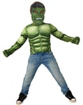 Rubies - Avengers Endgame Hulk Deluxe Costume Top Set Déguisement, Uni, Couleur comme montré, Normal (G40223). Taille: 8-10 ans