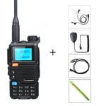 UV-5RPlus Walkie Talkie High Power Two Way Radios QuanSheng Radio UV-K5 Upgraded