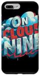 Coque pour iPhone 7 Plus/8 Plus Costume Happy Statement on Cloud Nine