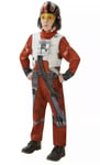 Star Wars Deluxe Poe X-Wing Fighter Child's Dress Up/Fancy Dress Costume 5-6 yrs