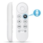 Hög kvalitet Ersättning Voice Remote Control Kompatibel med Google Chromecast 4K Snow Smart TV Streaming Stick Remote G9N9N