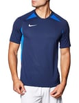 Nike Legend Jersey S/S Maillot Homme, Midnight Navy/Royal Blue/Blanc, FR : M (Taille Fabricant : M)