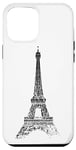 Coque pour iPhone 14 Pro Max Paris Tour Eiffel Vintage Skyline Love France Eiffel Tower