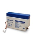 Lead acid battery 12 V 0.8 Ah (UL0.8-12)