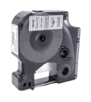 Dymo S0720500 / 45010 Svart text / Genomskinlig tejp 12 mm x 7 m tejp - Kompatibel