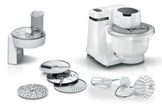 Bosch Serie 2 Mums2aw01, 3,8 L, Vit, 2 Kg, 1,1 M, 800 G, Plast