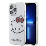 Hello Kitty iPhone 15 Pro Max Kuori Kitty Logo Valkoinen