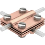 10 st Korskoppling 252 8-10 CU Ø8-10 mm
