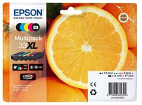 Epson 33XL 5 MultiPack Ink Cartridges For Expression Premium XP-635 XP-640 XP645