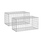 hillvert Gabioner - 2 st. 101 x 51 52 cm