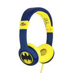 Batman Adjustable Kids Wired Gaming Headphones With Detachable Microphone NEW