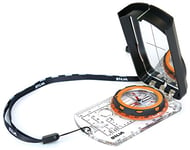 Silva Ranger 2.0 Advanced Compass with Mirror, Slope Card, and Distance Lanyard, Orange