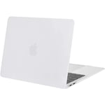 Apple 16 MacBook Pro (2021-2023) Matte Rubberized Hard Case Shell Cover - Clear Matte White, For Model A2991 A2780 A2485 with M2 Pro / M2 Max / M1 Pro / M1 Max Chip