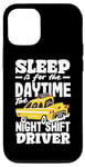 Coque pour iPhone 13 Pro Midnight Cruiser Taxi Driver Essential