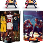 Basketball GOAT MJ Kobe James Skin Decal Sticker for PS5 Standard Disc Console