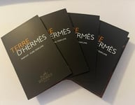 4 x Hermes Terre D’Hermes Pure Perfume 2ml Each - 8ml Total