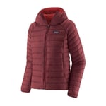 Patagonia Down Sweater Hoody Women Sequoia Red