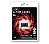 Lexar Memory Stick PRO Duo 4 Go Gaming Edition