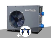 Pompe ? chaleur 8 kW Aqua Premium 8000 + Kit by-pass ? 32/38/50 mm - AquaZendo