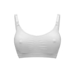 medela Keep Cool™ pustende graviditets- og amme-bh hvit