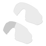 HKUCO Reinforce Replacement Lenses For Oakley Flight Jacket Sunglasses- Transparent/Photochromic Polarized