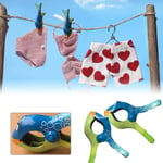 Ecisi Beach Towel Clip, Plastic Imitation Fish Beach Towel Clips, Updated Thickening Quilt Clamp Holder for Sunbeds/Sun Loungers/Pool Chairs/Laundry