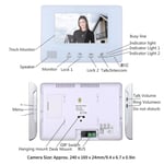 7in TFT 2‑Wire Systerm Visual Doorbell Intercom System Night Door Pho SLS